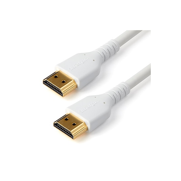 Startech.Com Premium Certified Hdmi 2.0 Cable - 4K 60Hz/Hdr/21:9 Aspect Ratio - RHDMM1MPW - main
